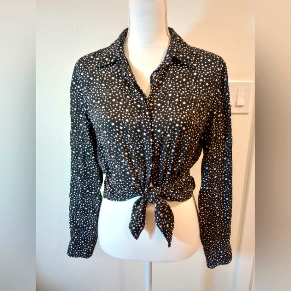 United Colors Of Benetton Tops - UCB Starry Shirt, Sz S (See Description)